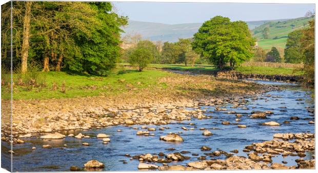 River Swale near Muker Canvas Print by Tim Hill