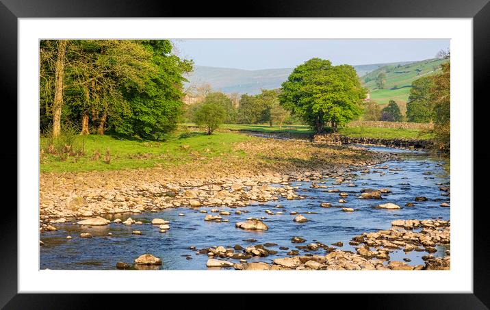 River Swale near Muker Framed Mounted Print by Tim Hill