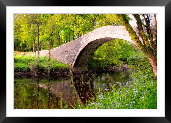 Ivelet Bridge Swaledale Framed Mounted Print by Tim Hill