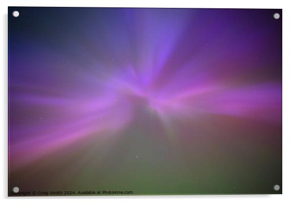 Aurora Borealis Acrylic by Craig Smith