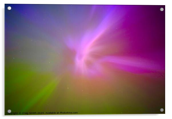 Aurora Borealis Blackburn Acrylic by Craig Smith