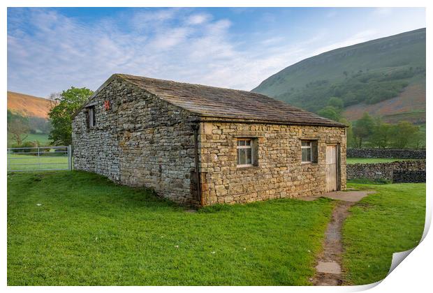 Muker Meadows Swaledale Print by Steve Smith