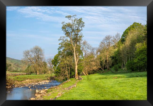 The River Swale Framed Print by Steve Smith