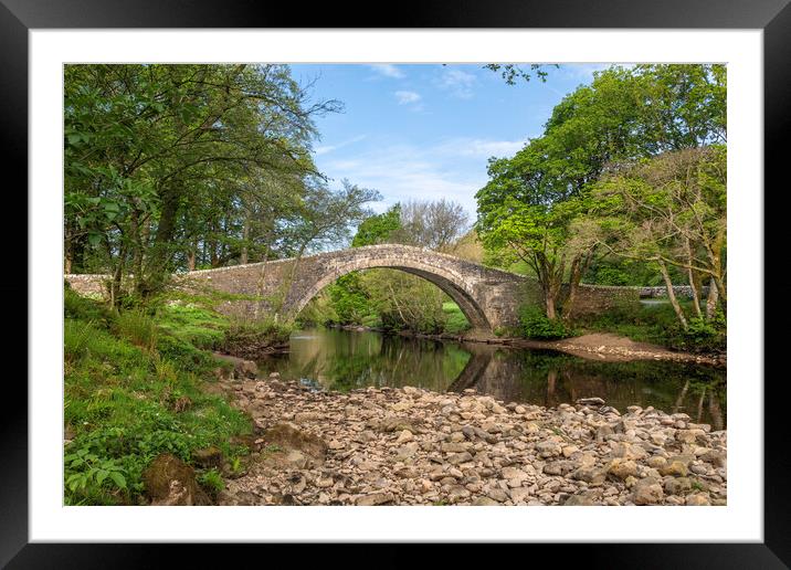 Ivelet Bridge Swaledale Framed Mounted Print by Steve Smith