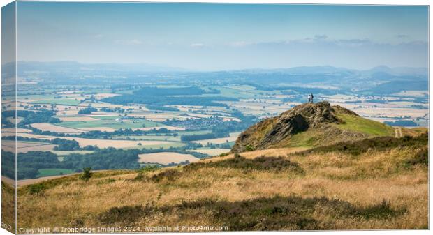 Wrekin view Canvas Print by Ironbridge Images