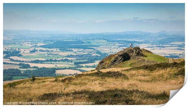 Wrekin view Print by Ironbridge Images