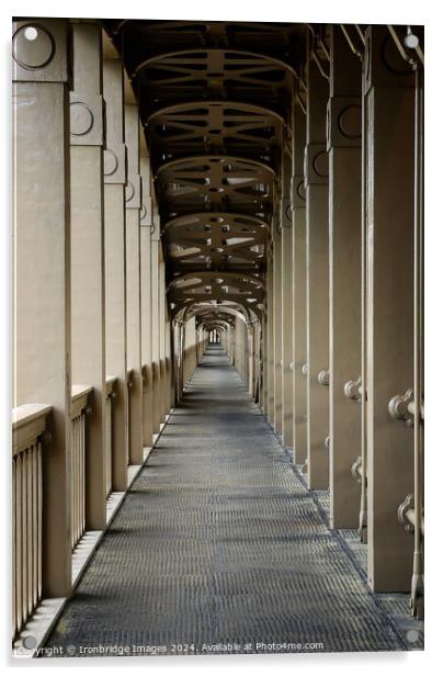 Never ending passage Acrylic by Ironbridge Images