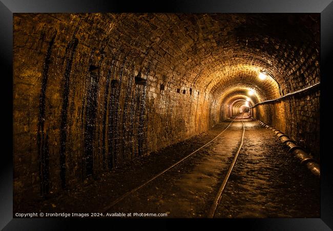 Tar tunnel Framed Print by Ironbridge Images