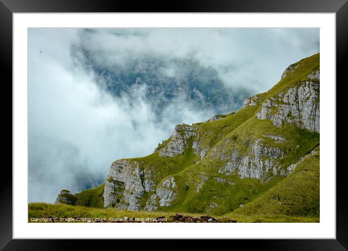 Outdoor mountain landscape Framed Mounted Print by Dragos Cristian