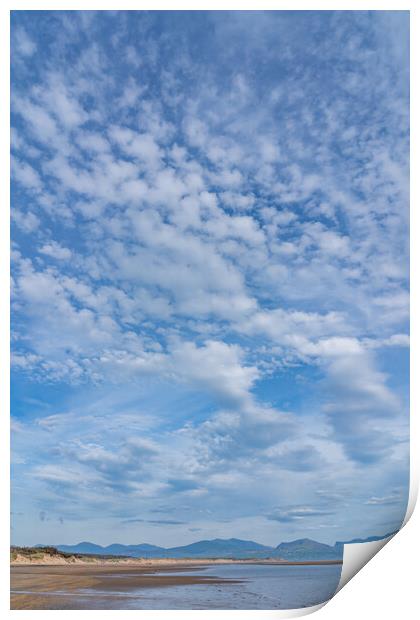 Sky cloud Print by Gail Johnson