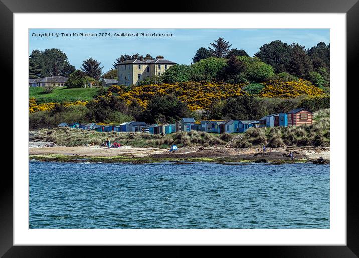 Hopeman Beach May 2024 Framed Mounted Print by Tom McPherson