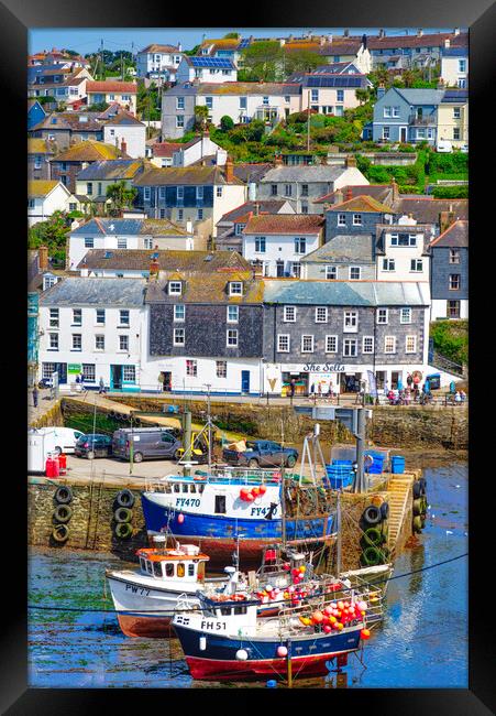 Mevagissey Framed Print by Alison Chambers