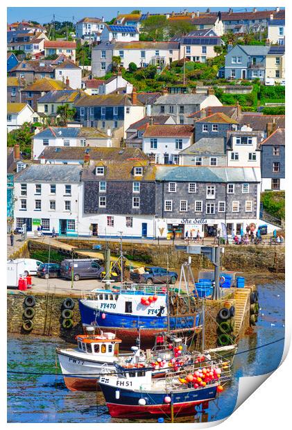 Mevagissey Print by Alison Chambers