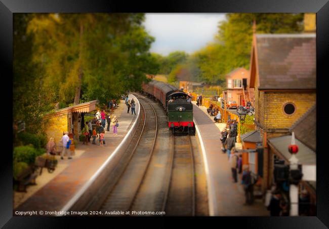 Model railway Framed Print by Ironbridge Images