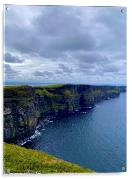 Cliffs of Moher Acrylic by Nadia Olivier