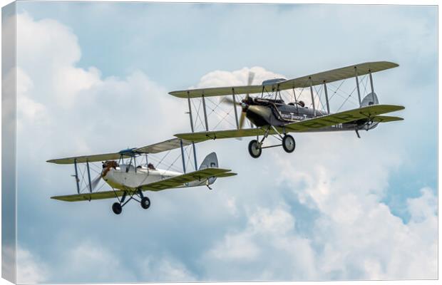 de Havilland Aircraft Heritage Canvas Print by J Biggadike