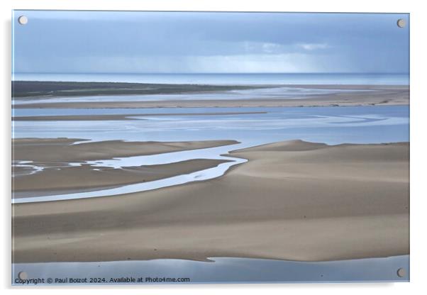 Dwyryd estuary sea view Acrylic by Paul Boizot