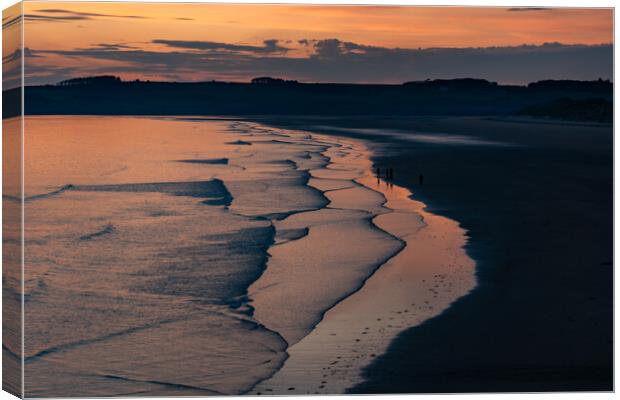 Lovely evening on Llandwyn Island Anglesey  Canvas Print by Gail Johnson