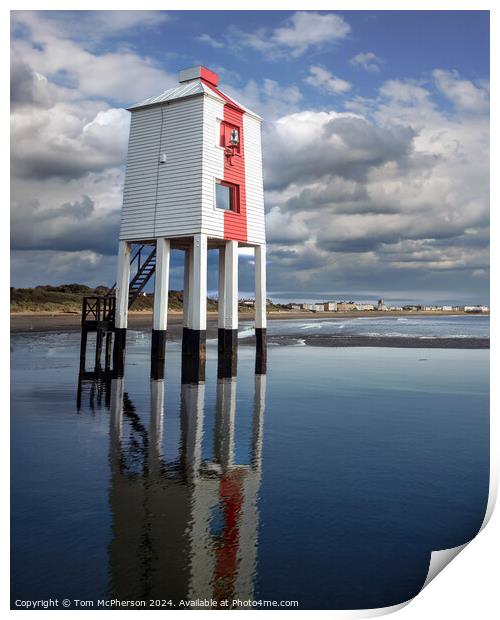 Burnham-on-Sea Low Lighthouse Print by Tom McPherson