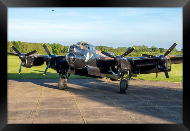 Lancaster Bomber NX611 Just Jane Framed Print by J Biggadike