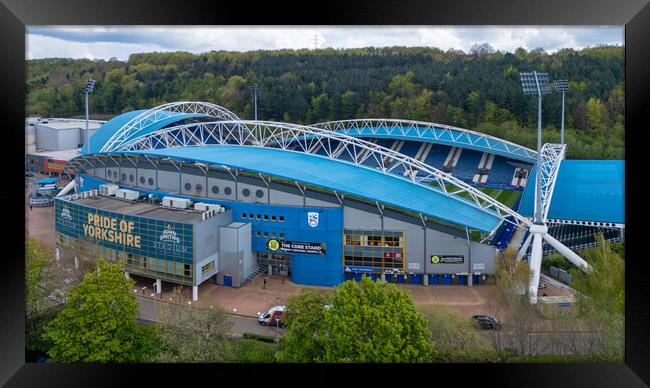 John Smiths Stadium Framed Print by Apollo Aerial Photography