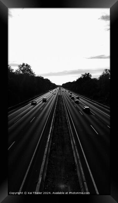 Endless highway Framed Print by Kai Thieler