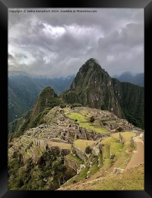 Macchu Picchu Framed Print by Selina Kampitsch