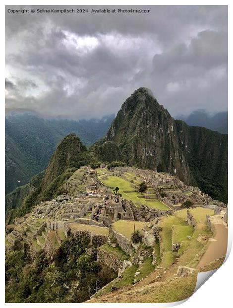 Macchu Picchu Print by Selina Kampitsch