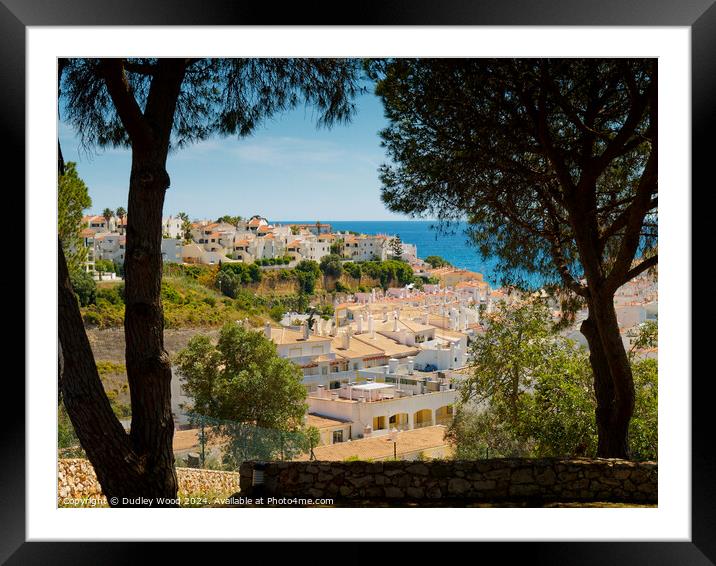Carvoeiro 2 Framed Mounted Print by Dudley Wood