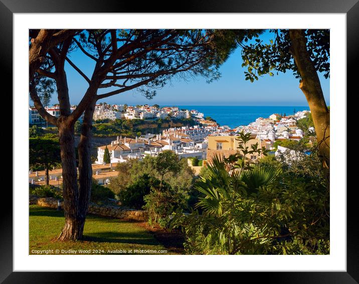 Carvoeiro 7 Framed Mounted Print by Dudley Wood