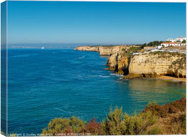 Carvoeiro 4 Canvas Print by Dudley Wood