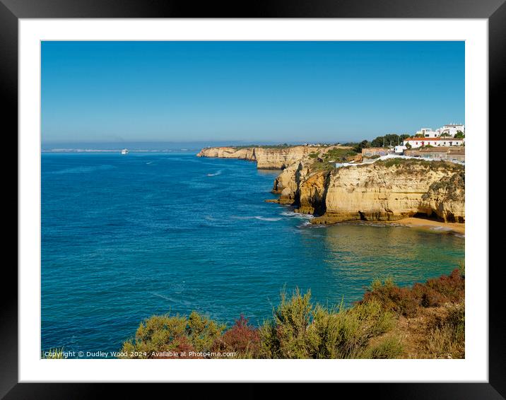 Carvoeiro 4 Framed Mounted Print by Dudley Wood