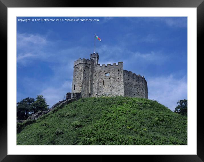 Cardiff Castle Framed Mounted Print by Tom McPherson