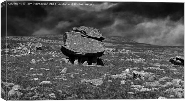 Norber Erratics Canvas Print by Tom McPherson