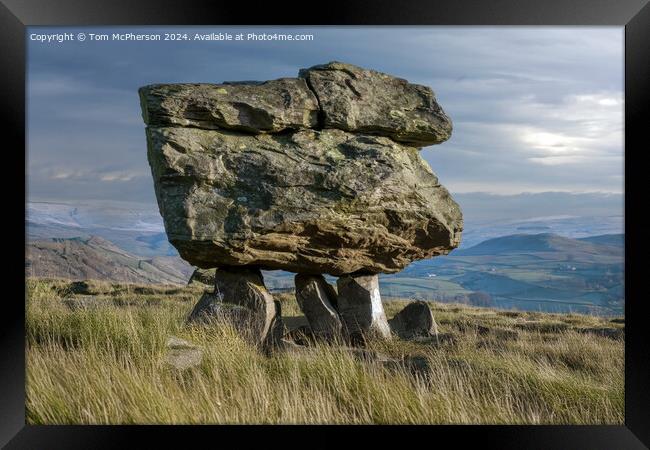 Norber Erratics Framed Print by Tom McPherson