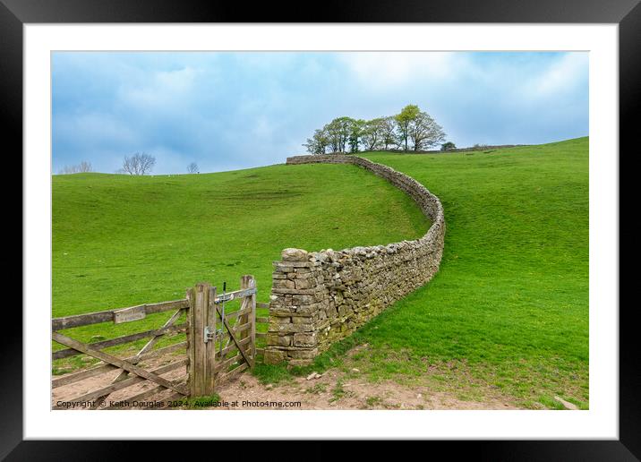 The Yorkshire Dales Framed Mounted Print by Keith Douglas