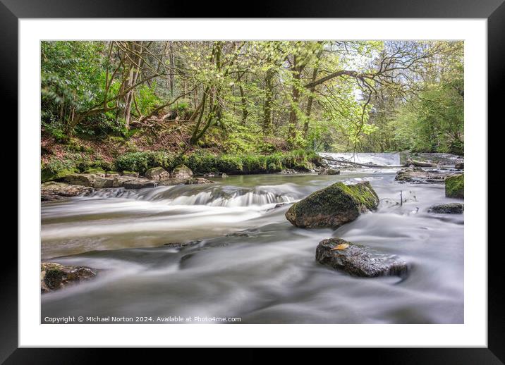 Clare Glen Framed Mounted Print by Michael Norton