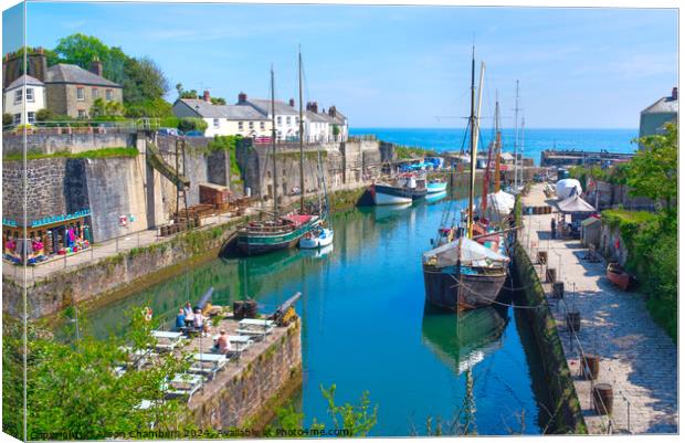 Charlestown Harbour Canvas Print by Alison Chambers