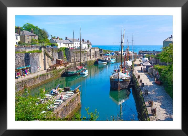 Charlestown Harbour Framed Mounted Print by Alison Chambers