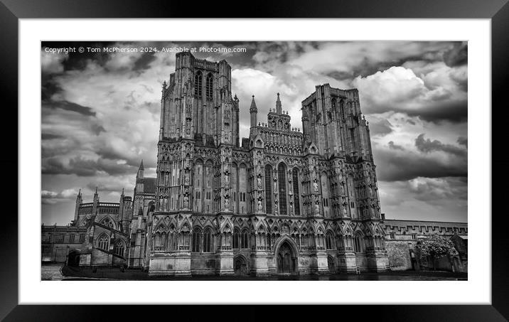 Norwich Cathedral Framed Mounted Print by Tom McPherson