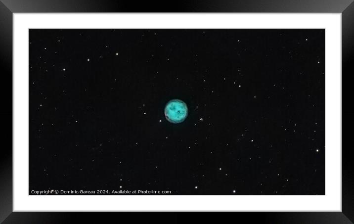 The Owl Nebula Framed Mounted Print by Dominic Gareau