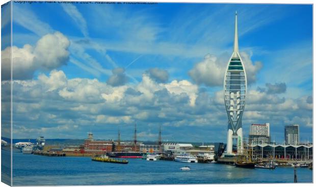 Spinnaker Tower Portsmouth May 2024 Canvas Print by Mark Chesters