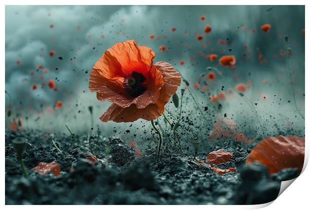 Flanders Fields Print by Airborne Images