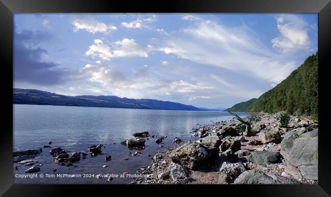 Loch Ness Scotland Framed Print by Tom McPherson