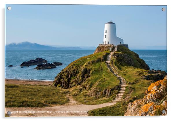 Tŵr Mawr lighthouse Acrylic by Ironbridge Images