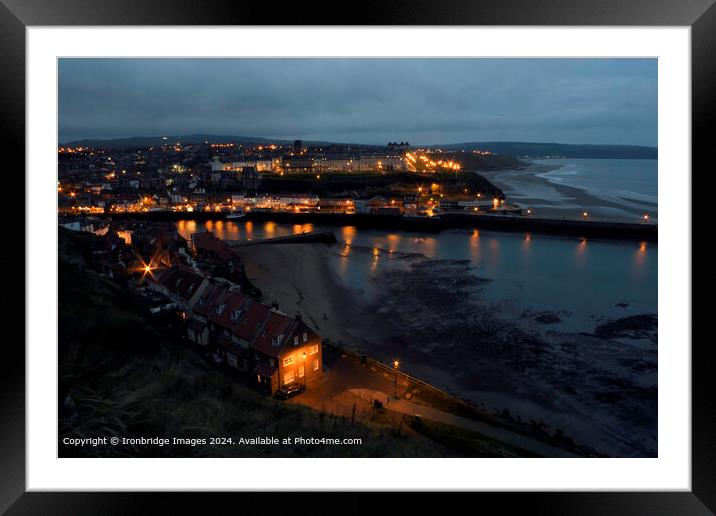 Whitby awakes Framed Mounted Print by Ironbridge Images