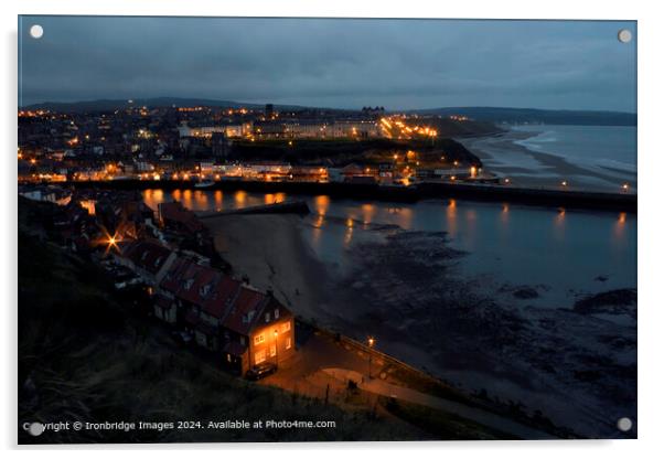 Whitby awakes Acrylic by Ironbridge Images