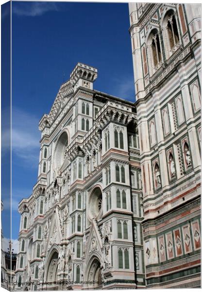 Florence Italy Duomo  Canvas Print by Alice Rose Lenton