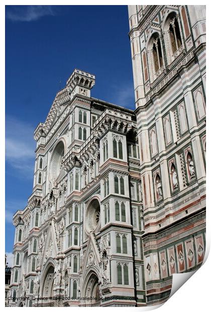 Florence Italy Duomo  Print by Alice Rose Lenton