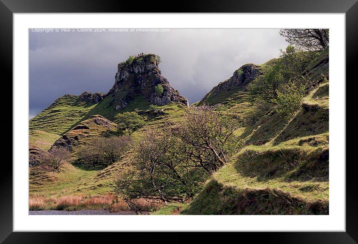 The Fairy Glen Framed Mounted Print by Paul J. Collins
